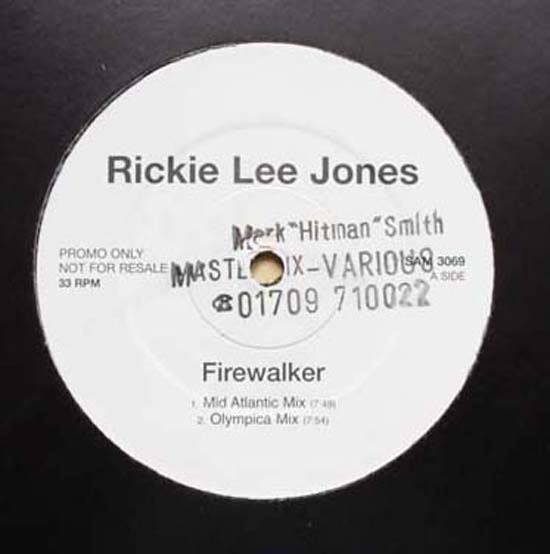 RICKIE LEE JONES - Firewalker Record