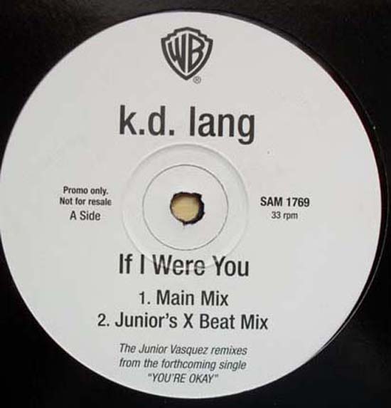 K D LANG - IF I WERE YOU