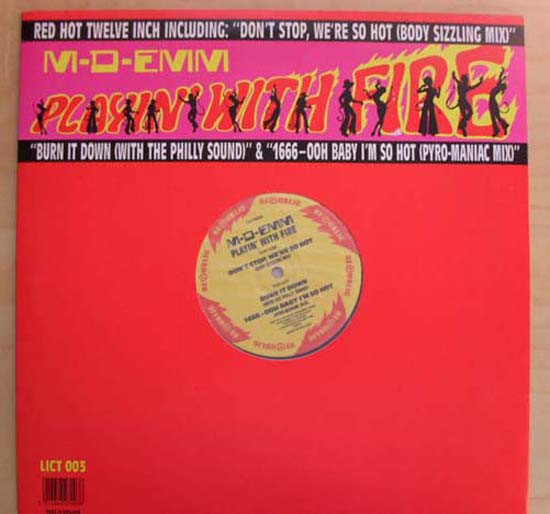 M-D-Emm Playin'+With+Fire 12''