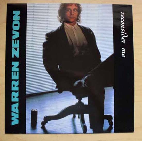 Warren Zevon Reconsider+Me 12''