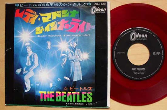 Beatles Lady+Madonna 7''