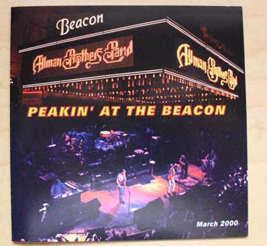 ALLMAN BROTHERS BAND - PEAKIN' AT THE BEACON