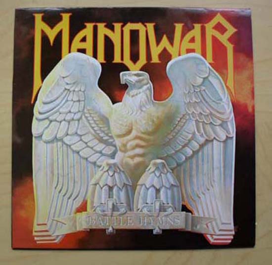 Manowar Battle+Hymns LP