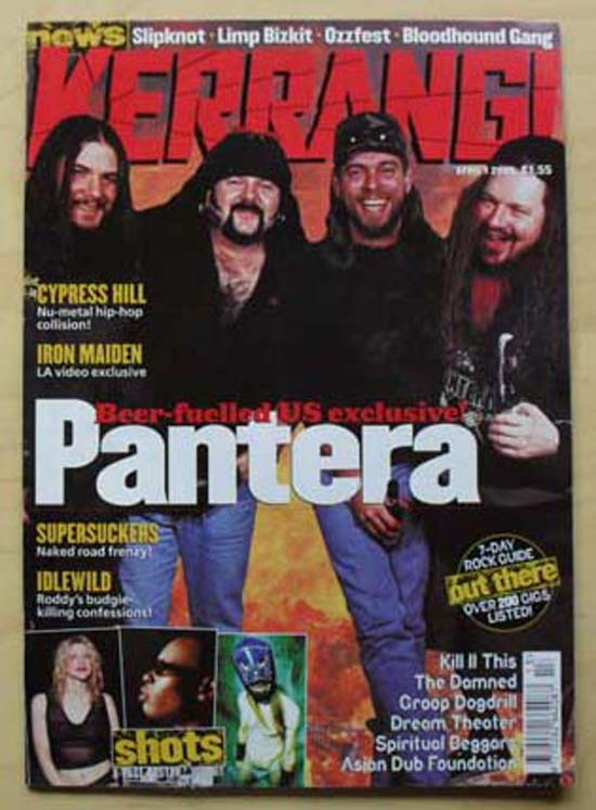 PANTERA - KERRANG NO.795