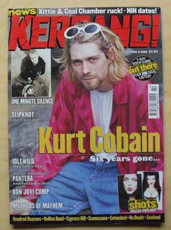 Nirvana Kerrang No.796 MAGAZINE