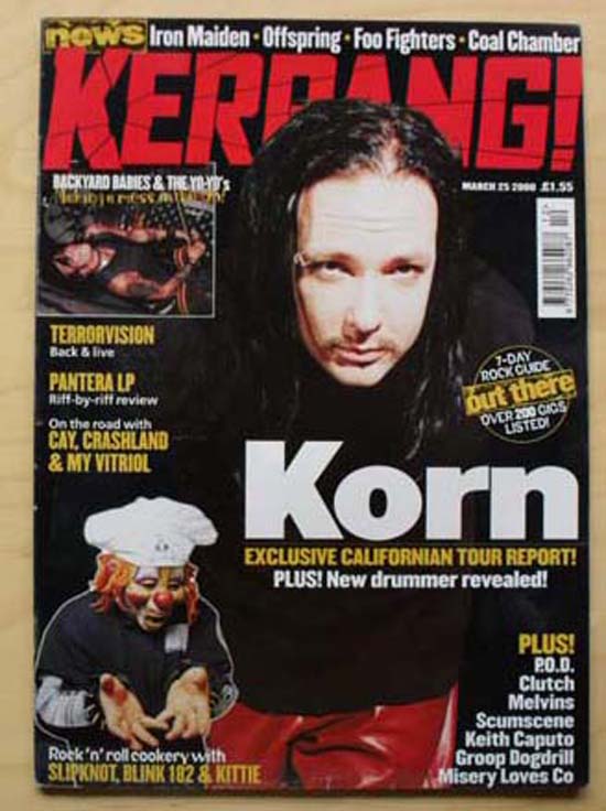 Korn Kerrang No.794 MAGAZINE