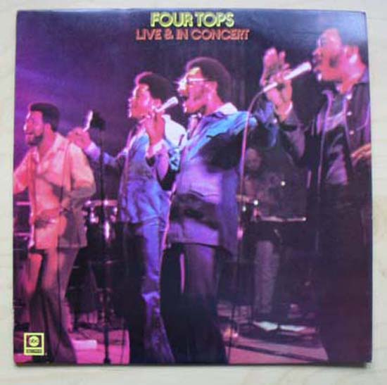 FOUR TOPS - Live And In Concert Album