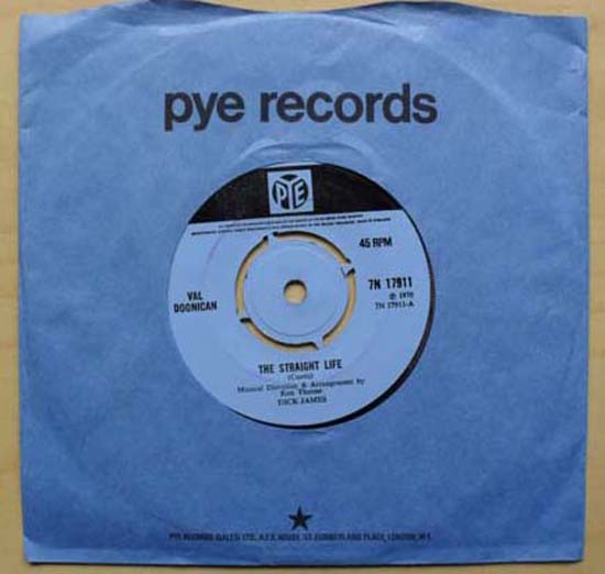 VAL DOONICAN - THE STRAIGHT LIFE