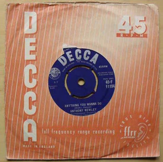 ANTHONY NEWLEY - ANYTHING YOU WANNA DO