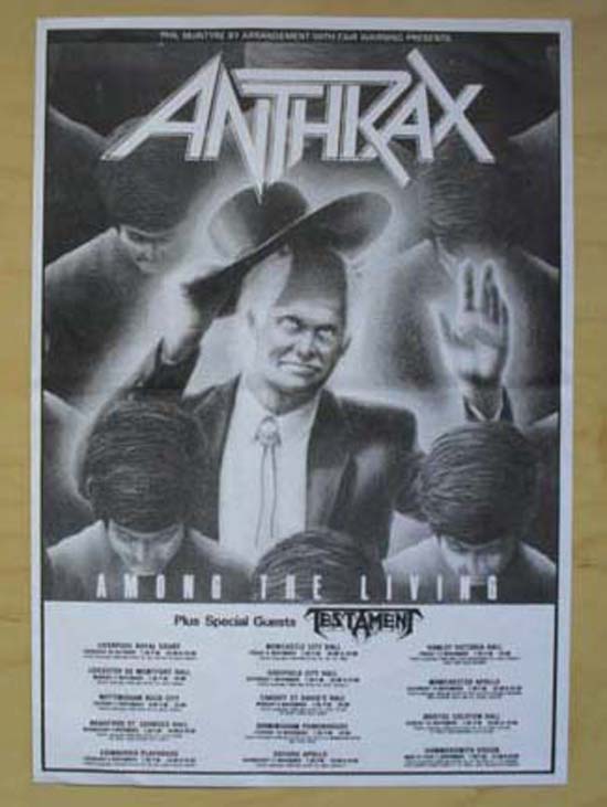 ANTHRAX - Among The Living Concert