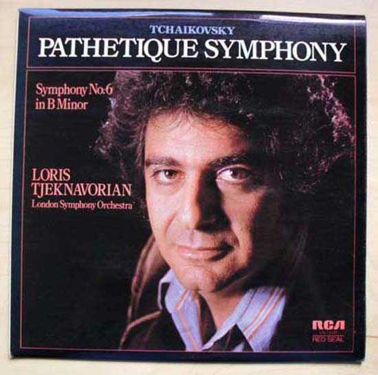 Loris Tjeknavorian Pathetique Symphony LP