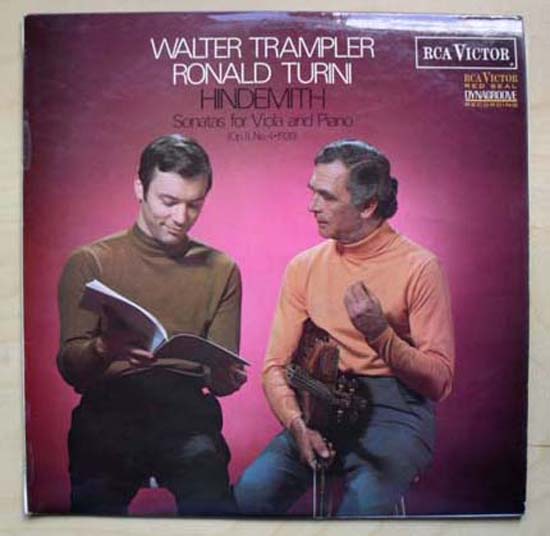 WALTER TRAMPLER/RONALD TURINI - HINDEMITH