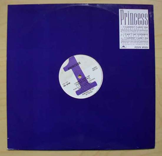 Princess I+Cannot+Carry+On 12''