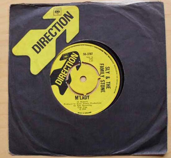 Sly And The Family Stone M'lady 7''