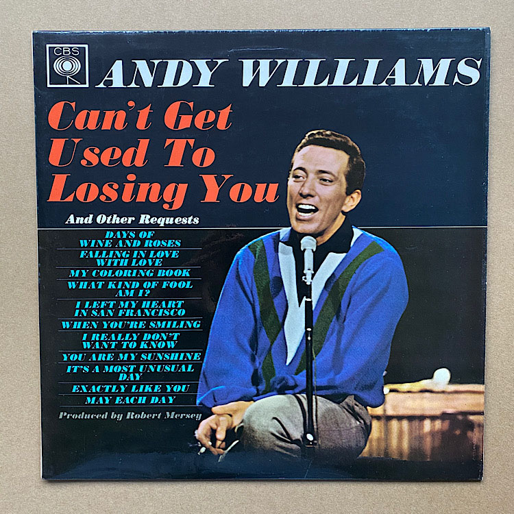 ANDY WILLIAMS - CAN'T GET USED TO LOSING YOU