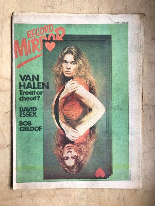 Record Mirror - VAN HALEN