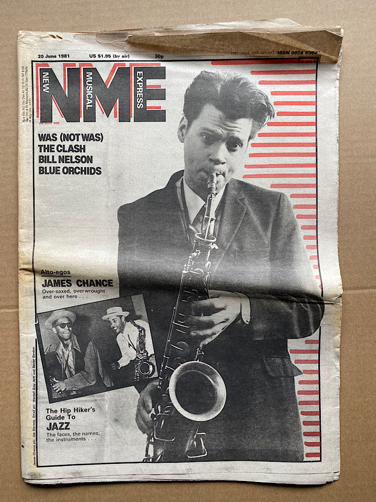 JAMES CHANCE - NME - Magazine