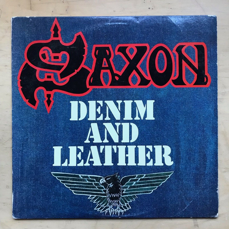 Saxon Denim+And+Leather LP