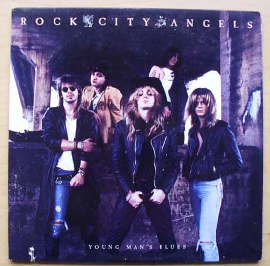 ROCK CITY ANGELS - Young Man's Blues Record