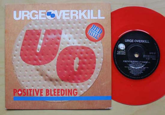 Urge Overkill Positive+Bleeding 7''