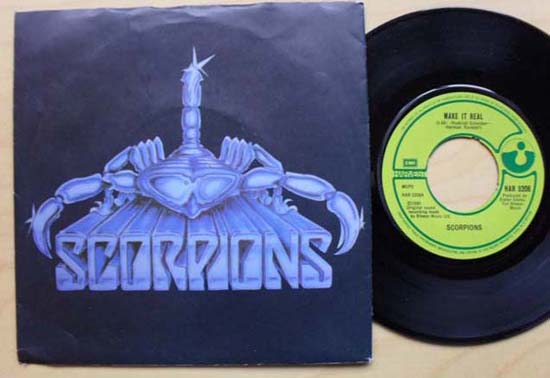 Scorpions Make+It+Real 7''