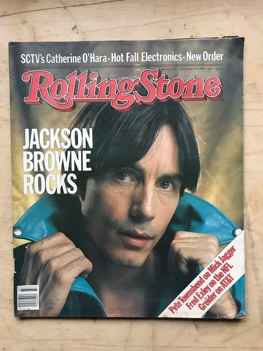 JACKSON BROWNE - Rolling Stone No.404
