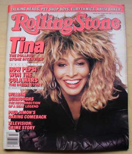 TINA TURNER - Rolling Stone No.485