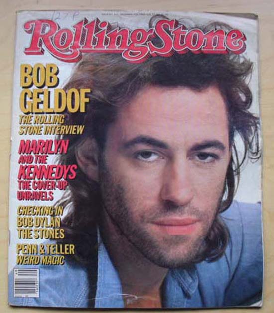 BOB GELDOF - Rolling Stone No.462
