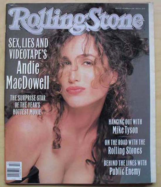 ANDIE MACDOWELL - ROLLING STONE NO.563
