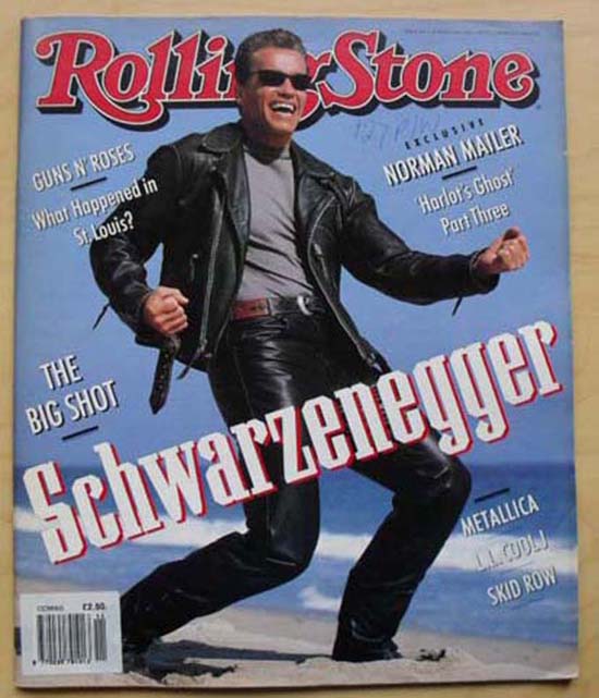 ARNOLD SCHWARZENEGGER - ROLLING STONE NO.611