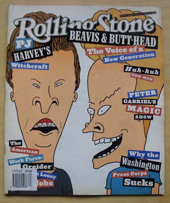 BEAVIS & BUTT-HEAD - ROLLING STONE NO.663