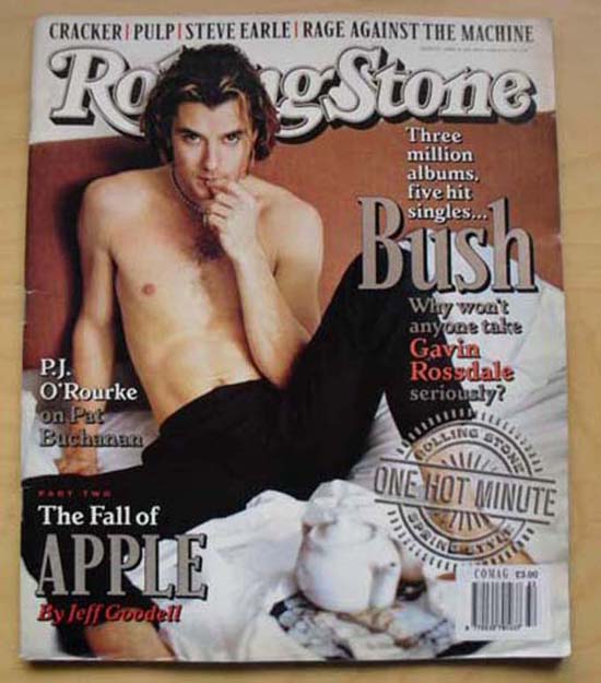 Bush Rolling Stone No.732 MAGAZINE