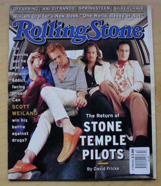 Stone Temple Pilots Rolling Stone No.753 MAGAZINE