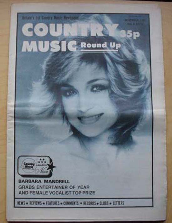 BARBARA MANDRELL - COUNTRY MUSIC ROUND UP