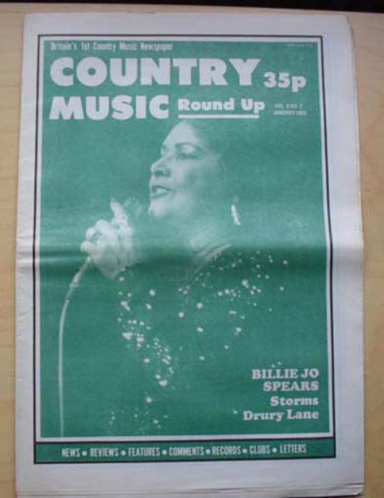 BILLIE JO SPEARS - COUNTRY MUSIC ROUND UP
