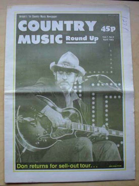 Country Music Round Up - DON WILLIAMS