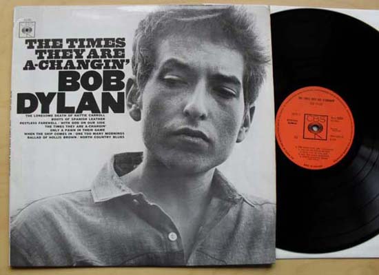Bob Dylan The+Times+They+Are+A+Changin LP