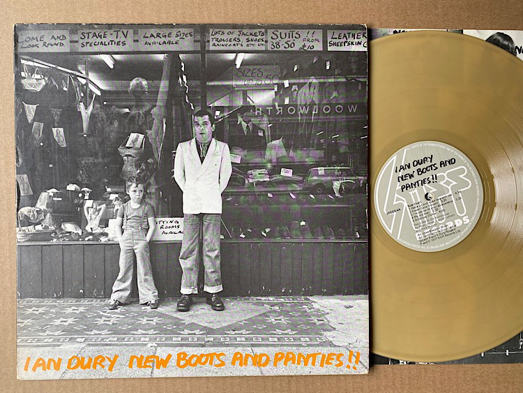IAN DURY - New Boots And Panties (gold)