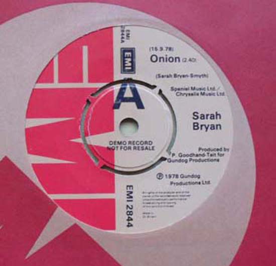 SARAH BRYAN - Onion