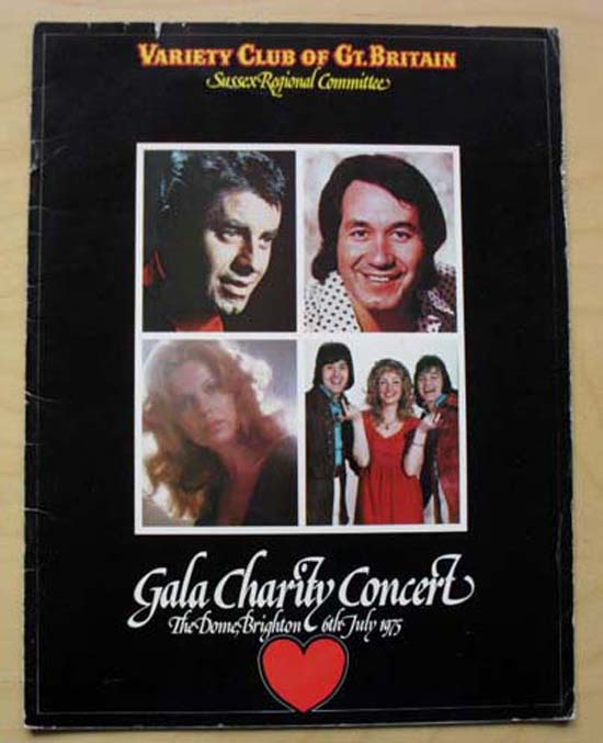 ABBE LANE/JERRY LEWIS/TRINI LOPEZ - GALA CHARITY CONCERT JULY 6 1975