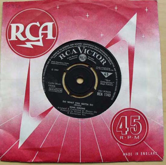 Nina Simone Do+What+You+Gotta+Do 7''