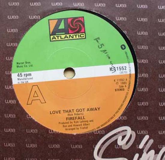 Firefall Love+That+Got+Away 7''