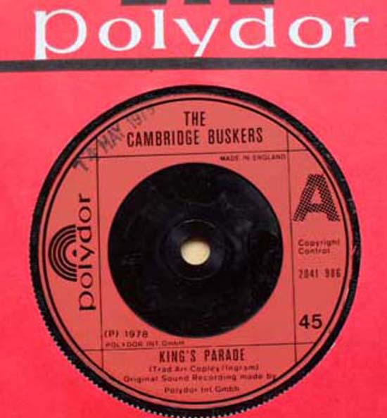 CAMBRIDGE BUSKERS - KING'S PARADE