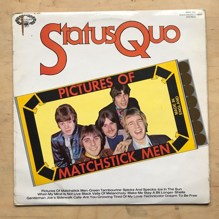 STATUS QUO - Pictures Of Matchstick Men Record
