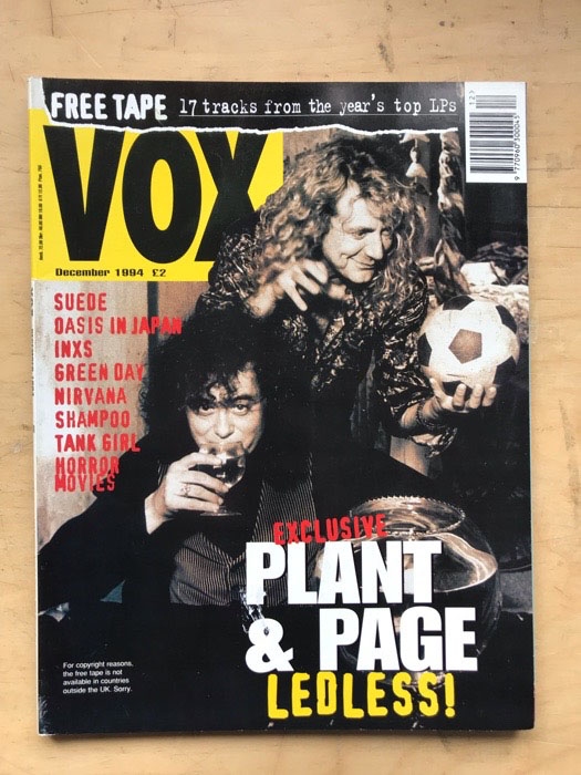 PAGE & PLANT - VOX