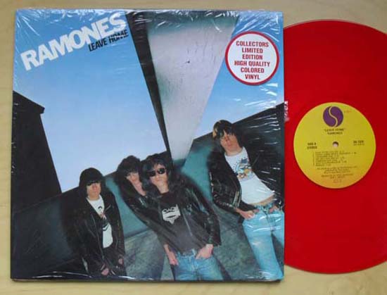 RAMONES - Leave Home (red)