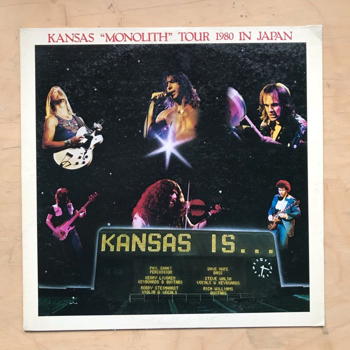 KANSAS - MONOLITH - TOUR 1980 IN JAPAN