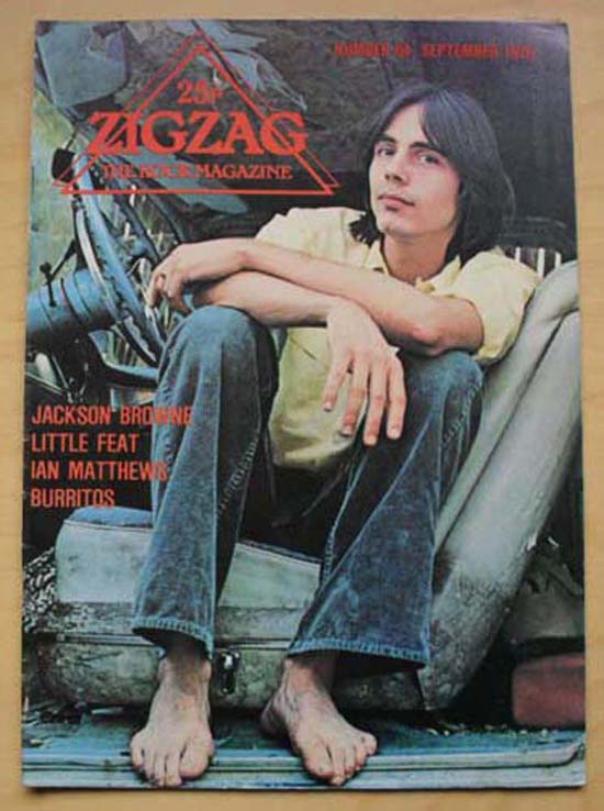 Jackson Browne Zig Zag No.64 MAGAZINE