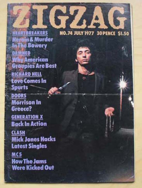 Heartbreakers Zig Zag No.74 MAGAZINE