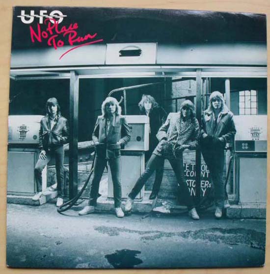UFO - No Place To Run (red Print)